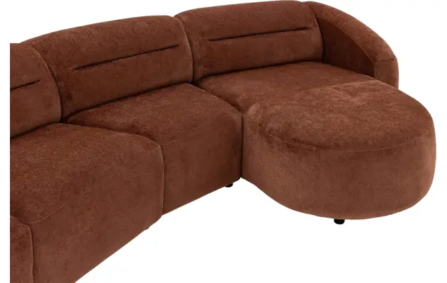 Goossens loungebank zitra bruin stof - 8252197-gespiegeld-08