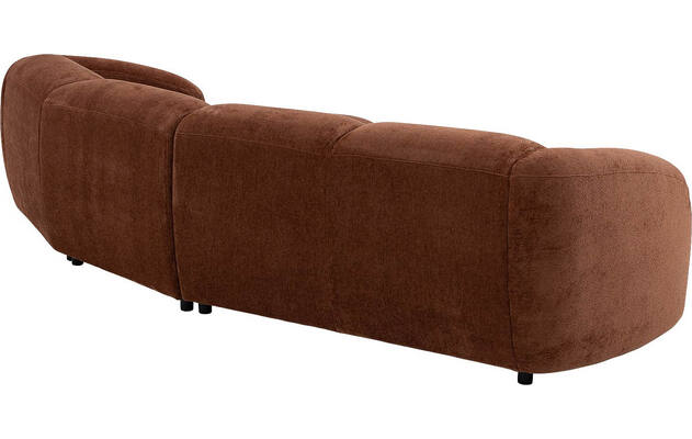 Goossens loungebank zitra bruin stof - 8252197-gespiegeld-09