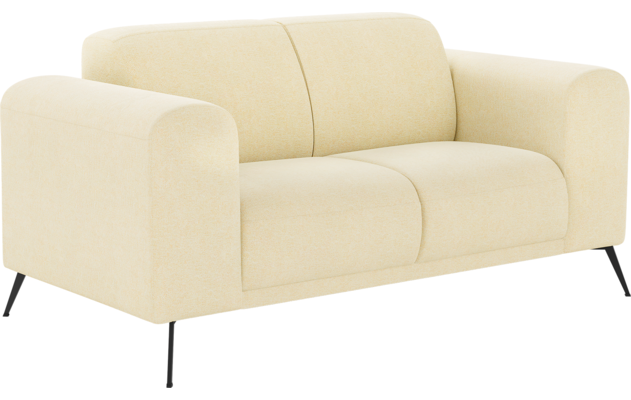 Goossens zitbank shallow geel stof - 8252220-goossens-shallow-bank-stof-geel-02