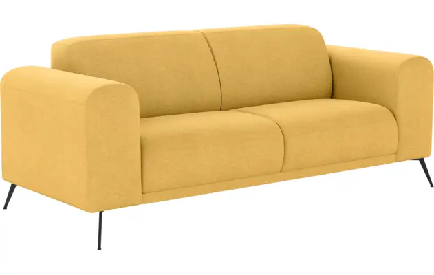 Goossens zitbank shallow geel stof - 8252232-goossens-shallow-bank-stof-geel-02