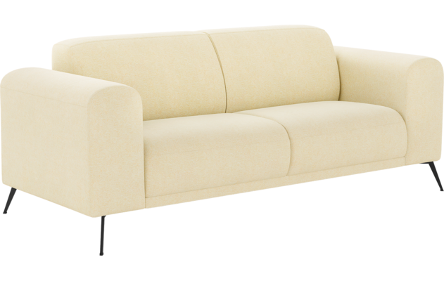 Goossens zitbank shallow geel stof - 8252243-goossens-shallow-bank-stof-geel-02