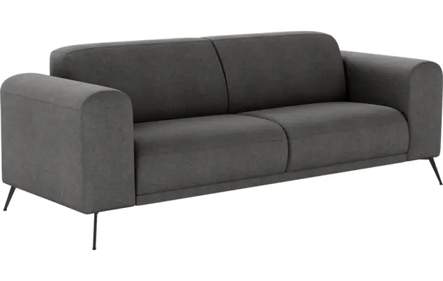 Goossens zitbank shallow zwart stof - 8252275-goossens-shallow-bank-stof-zwart-02