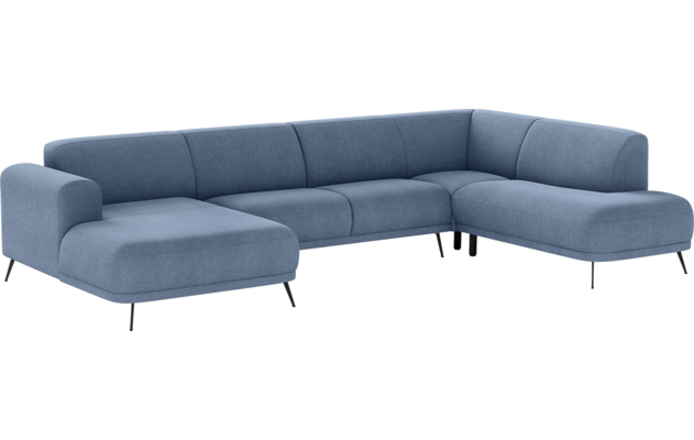 Goossens u bank shallow blauw stof - 8252282-goossens-shallow-bank-stof-blauw-02