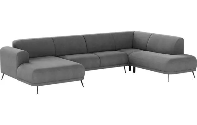Goossens u bank shallow grijs stof - 8252285-goossens-shallow-bank-stof-grijs-02