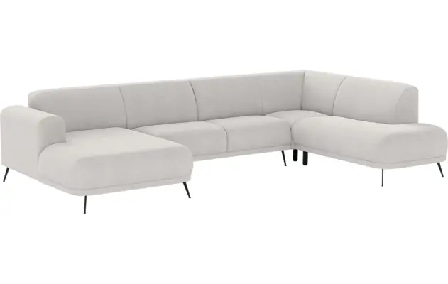 Goossens u bank shallow grijs stof - 8252296-goossens-shallow-bank-stof-grijs-02