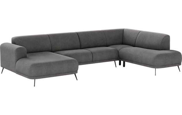 Goossens u bank shallow zwart stof - 8252298-goossens-shallow-bank-stof-zwart-02