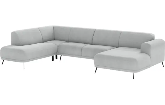 Goossens u bank shallow grijs stof - 8252306-goossens-shallow-bank-stof-grijs-02