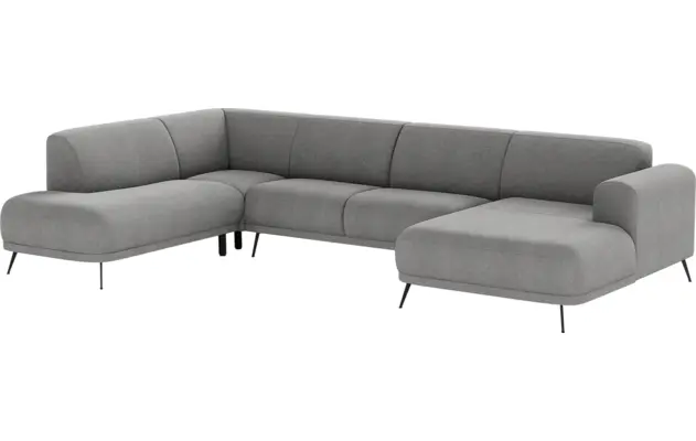 Goossens u bank shallow grijs stof - 8252307-goossens-shallow-bank-stof-grijs-02