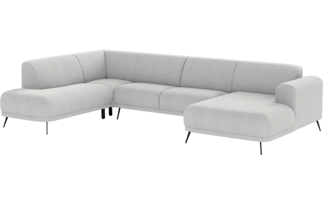 Goossens u bank shallow grijs stof - 8252320-goossens-shallow-bank-stof-grijs-02