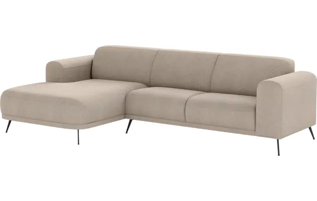 Goossens loungebank shallow beige stof - 8252323-goossens-shallow-bank-stof-beige-02