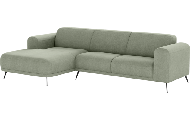 Goossens loungebank shallow groen stof - 8252325-goossens-shallow-bank-stof-groen-02