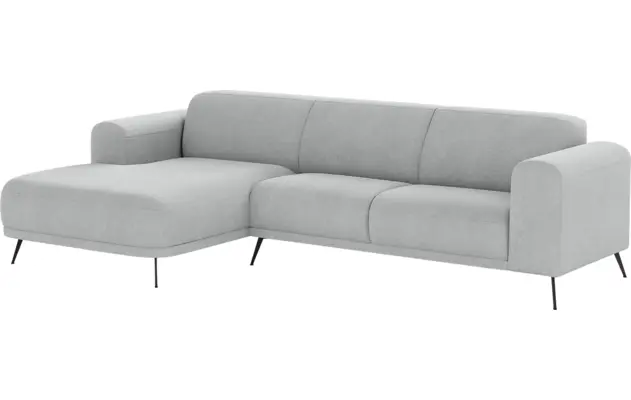 Goossens loungebank shallow grijs stof - 8252329-goossens-shallow-bank-stof-grijs-02