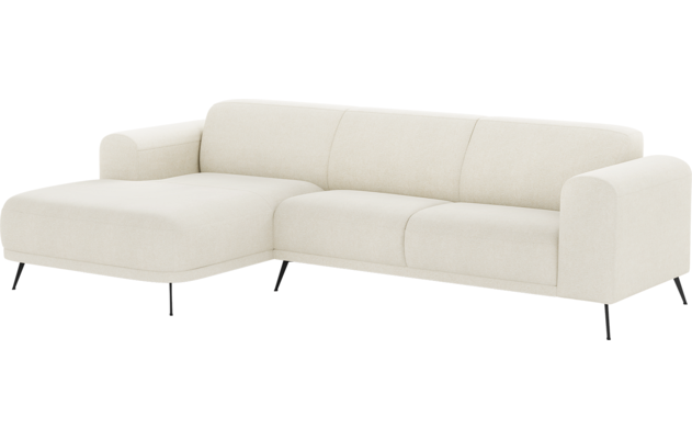Goossens loungebank shallow wit stof - 8252332-goossens-shallow-bank-stof-wit-02