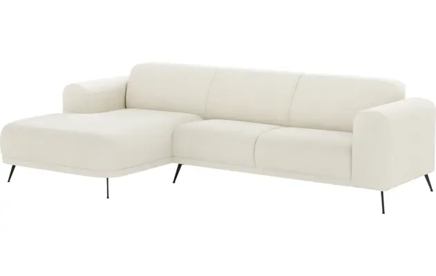 Goossens loungebank shallow wit stof - 8252332-goossens-shallow-bank-stof-wit-02