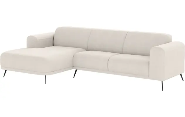 Goossens loungebank shallow beige stof - 8252333-goossens-shallow-bank-stof-beige-02