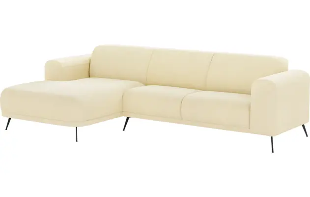 Goossens loungebank shallow geel stof - 8252335-goossens-shallow-bank-stof-geel-02