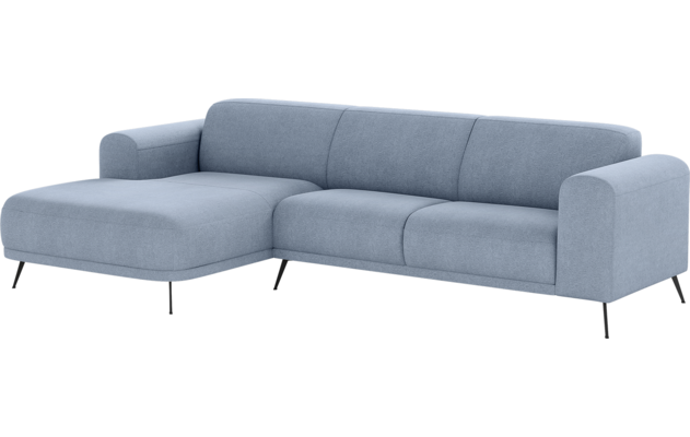 Goossens loungebank shallow blauw stof - 8252341-goossens-shallow-bank-stof-blauw-02