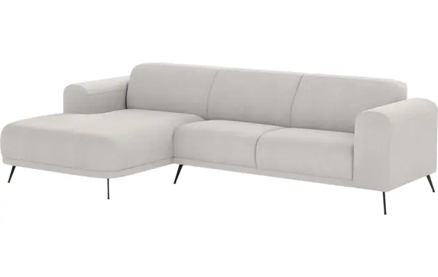 Goossens loungebank shallow grijs stof - 8252342-goossens-shallow-bank-stof-grijs-02