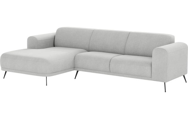 Goossens loungebank shallow grijs stof - 8252343-goossens-shallow-bank-stof-grijs-02
