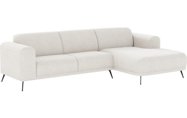 Goossens loungebank shallow wit stof - 8252345-goossens-shallow-bank-stof-wit-02