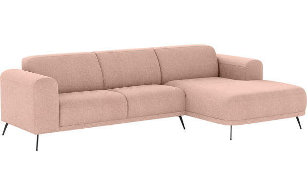 Goossens loungebank shallow roze stof - 8252349-goossens-shallow-bank-stof-roze-02