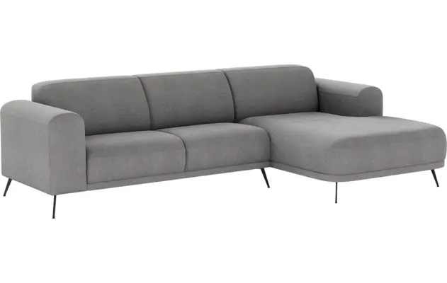 Goossens loungebank shallow grijs stof - 8252353-goossens-shallow-bank-stof-grijs-02
