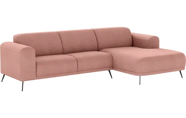 Goossens loungebank shallow roze stof - 8252361-goossens-shallow-bank-stof-roze-02