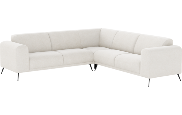 Goossens hoekbank shallow wit stof - 8252368-goossens-shallow-bank-stof-wit-02