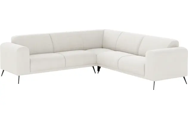 Goossens hoekbank shallow wit stof - 8252368-goossens-shallow-bank-stof-wit-02