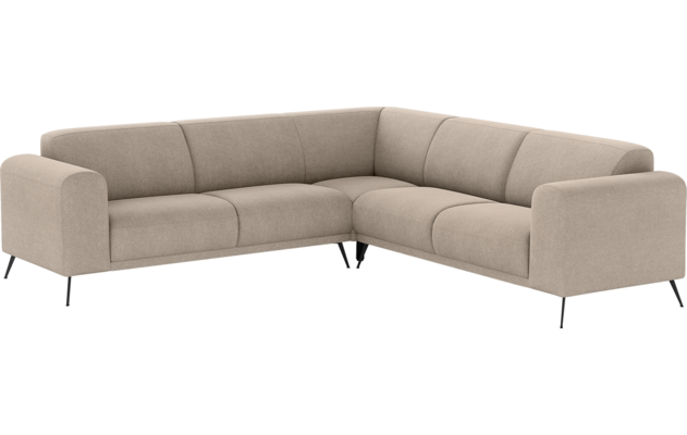 Goossens hoekbank shallow beige stof - 8252369-goossens-shallow-bank-stof-beige-02