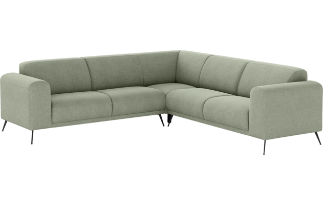 Goossens hoekbank shallow groen stof - 8252371-goossens-shallow-bank-stof-groen-02