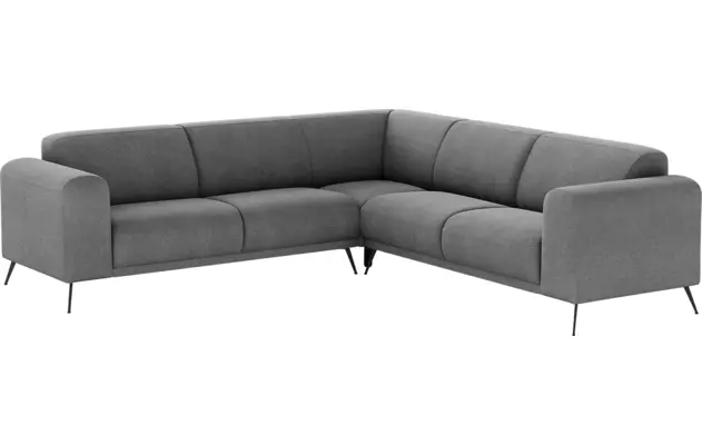 Goossens hoekbank shallow grijs stof - 8252377-goossens-shallow-bank-stof-grijs-02