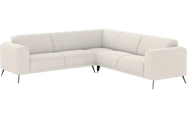 Goossens hoekbank shallow beige stof - 8252379-goossens-shallow-bank-stof-beige-02