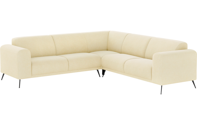 Goossens hoekbank shallow geel stof - 8252381-goossens-shallow-bank-stof-geel-02