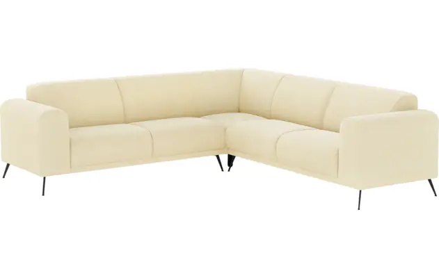 Goossens hoekbank shallow geel stof - 8252381-goossens-shallow-bank-stof-geel-02