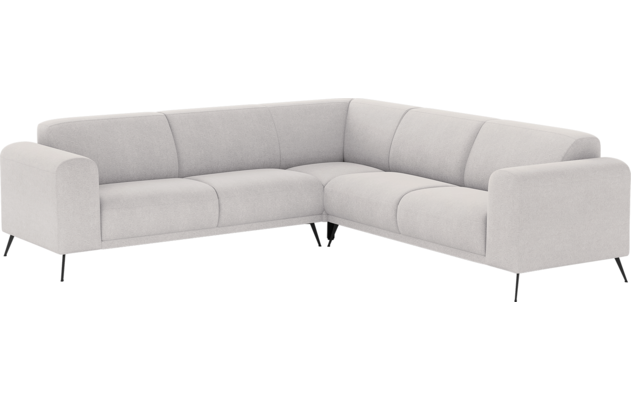 Goossens hoekbank shallow grijs stof - 8252388-goossens-shallow-bank-stof-grijs-02