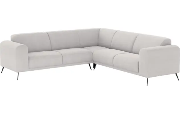 Goossens hoekbank shallow grijs stof - 8252388-goossens-shallow-bank-stof-grijs-02