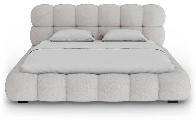 Goossens gestoffeerd bedframe cloud blauw stof - 8252394-goossens-cloud-bedframe-stof-02