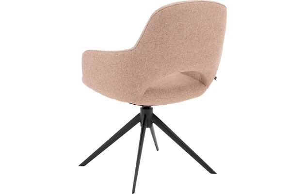 Goossens eetkamerstoel bonna roze stof - 8252396-goossens-bonna-stoel-onderdelen-stof-02
