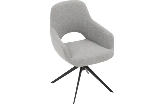 Goossens eetkamerstoel bonna grijs stof - 8252397-goossens-bonna-stoel-onderdelen-stof-14