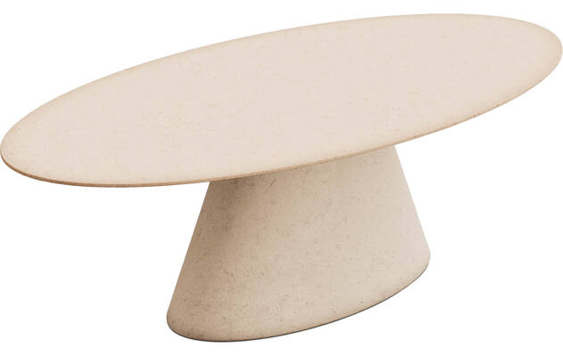 Goossens eettafel stone beige beton - 8252424-goossens-stone-eettafel-beton-beige-02
