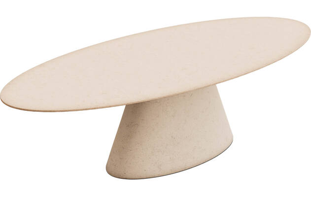 Goossens eettafel stone beige beton - 8252444-goossens-stone-eettafel-beton-beige-02