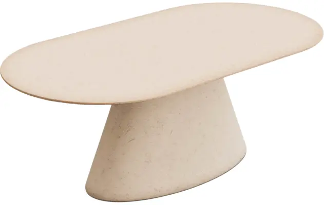 Goossens eettafel stone beige beton - 8252499-goossens-stone-eettafel-beton-beige-02