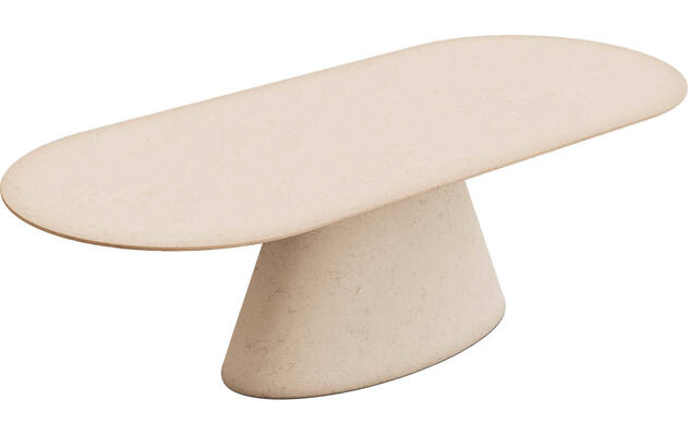 Goossens eettafel stone beige beton - 8252519-goossens-stone-eettafel-beton-beige-02