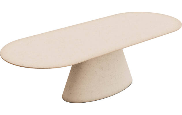 Goossens eettafel stone beige beton - 8252529-goossens-stone-eettafel-beton-beige-02
