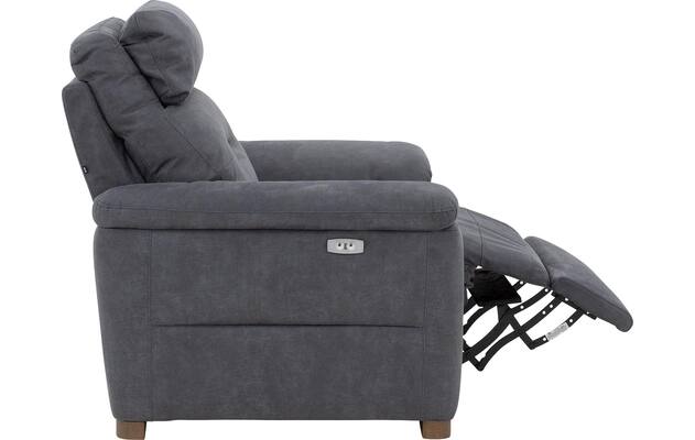 Goossens fauteuil boris blauw micro leer - 8252665-goossens-boris-bank-micro-leer-blauw-05
