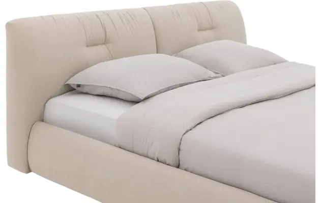 Goossens gestoffeerd bedframe taranto beige stof - 8252675-goossens-taranto-bedframe-stof-04