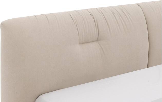 Goossens gestoffeerd bedframe taranto beige stof - 8252675-goossens-taranto-bedframe-stof-06
