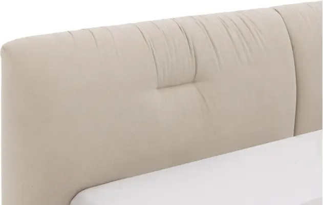 Goossens gestoffeerd bedframe taranto beige stof - 8252675-goossens-taranto-bedframe-stof-06