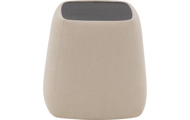 Goossens nachtkastje taranto beige stof - 8252676-goossens-milano-nachtkastje-stof-10